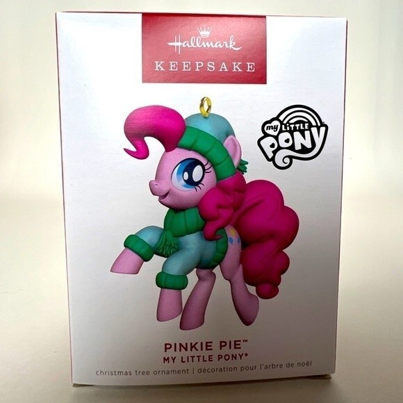 2022 Hallmark Keepsake My Little Pony Pinkie Pie Ornament NEW - Picture 1 of 5